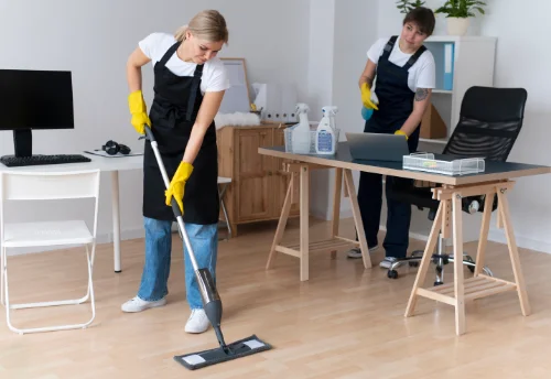 Nettoyage de bureau professionnel à Mirabeau